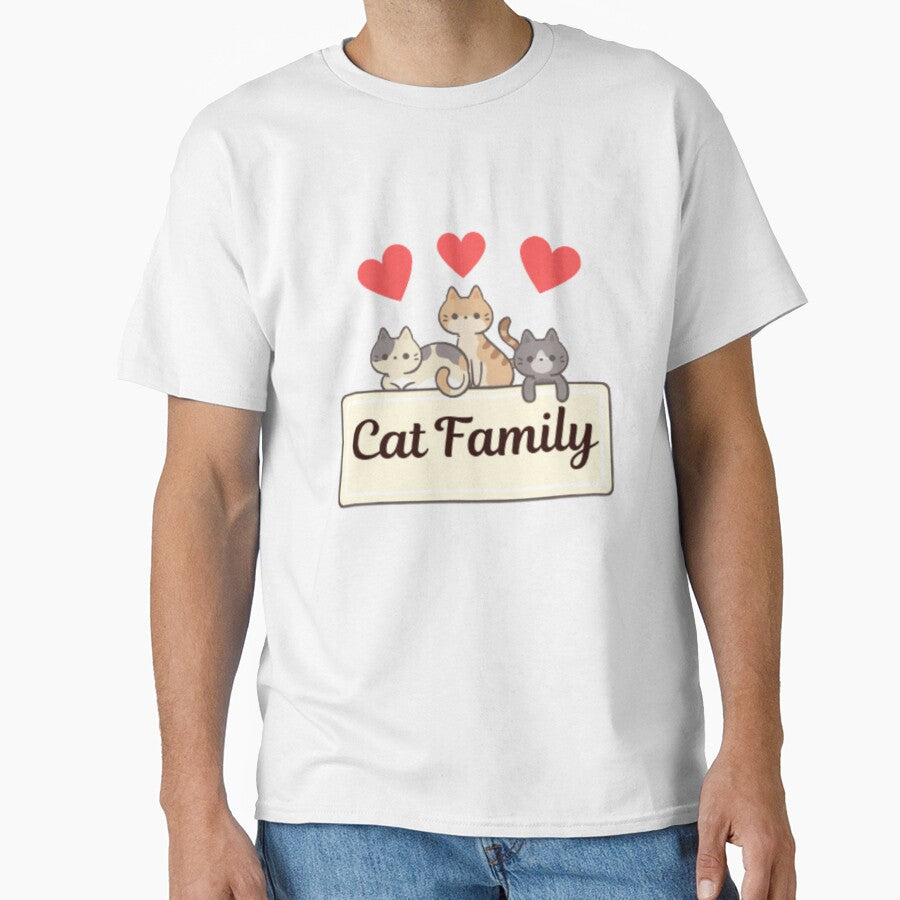 Cat Family - cat lovers by AnimalWorldArtt T-Shirts, Hoodie, Sweatshirt | BlankRebels.com (Image 1)