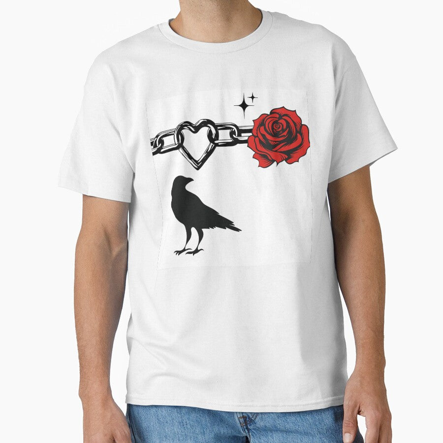 Raven & Rose Enchantment by NettaArts T-Shirts, Hoodie, Sweatshirt | BlankRebels.com (Image 1)