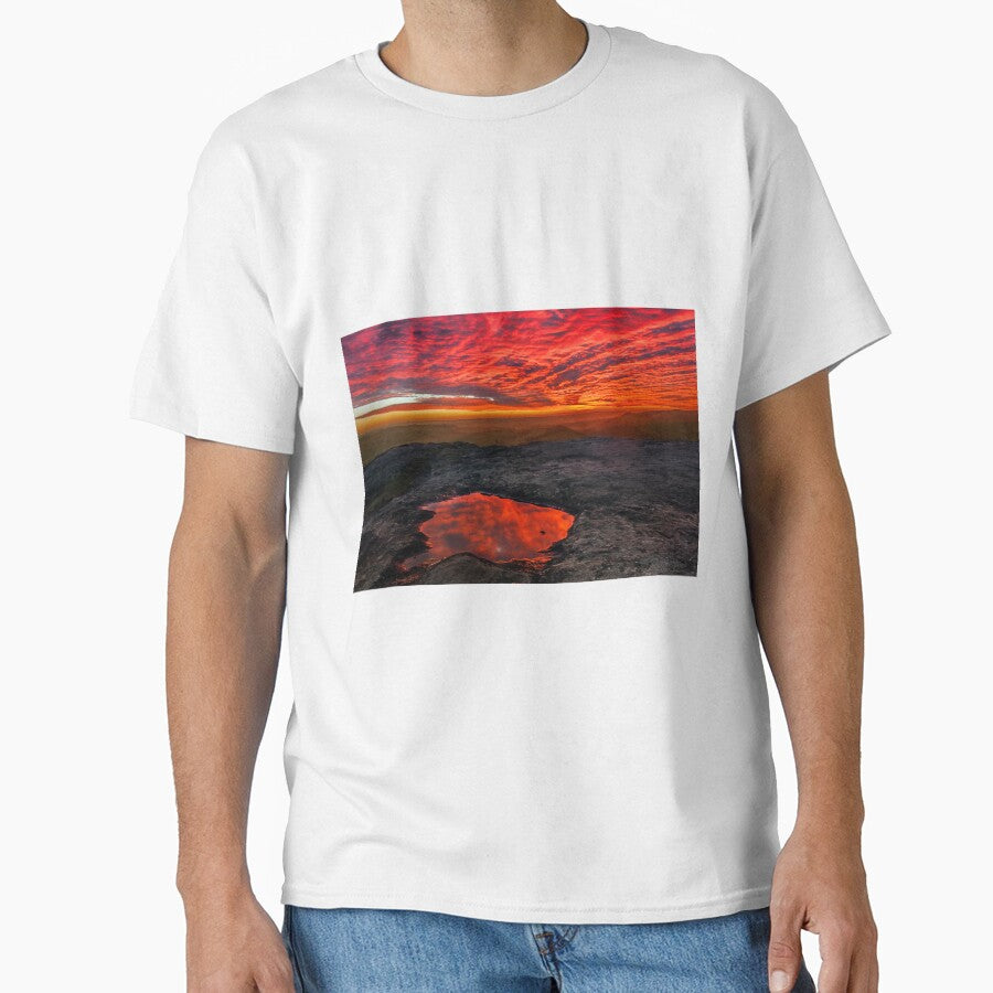 Curbar Puddle by mhfore T-Shirts, Hoodie, Sweatshirt | BlankRebels.com (Image 1)