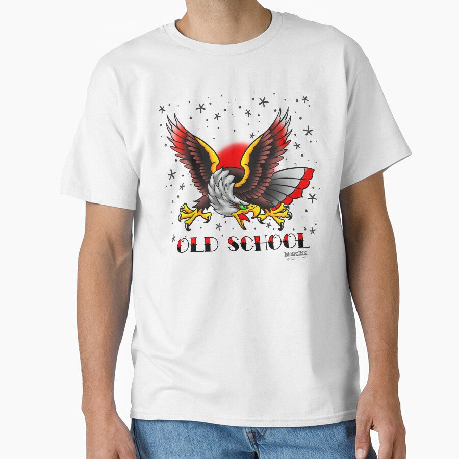 Traditional Eagle Tattoo by MetroInk T-Shirts, Hoodie, Sweatshirt | BlankRebels.com (Image 1)