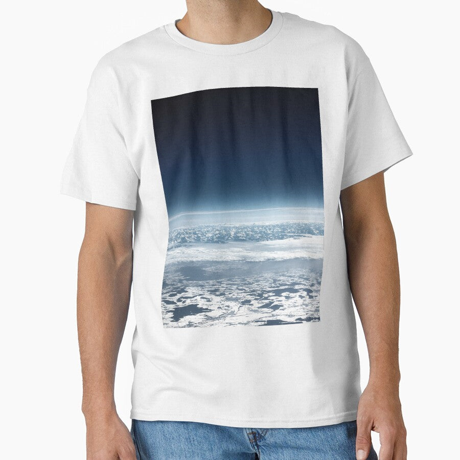 White clouds in the space by DelightfulArts T-Shirts, Hoodie, Sweatshirt | BlankRebels.com (Image 1)