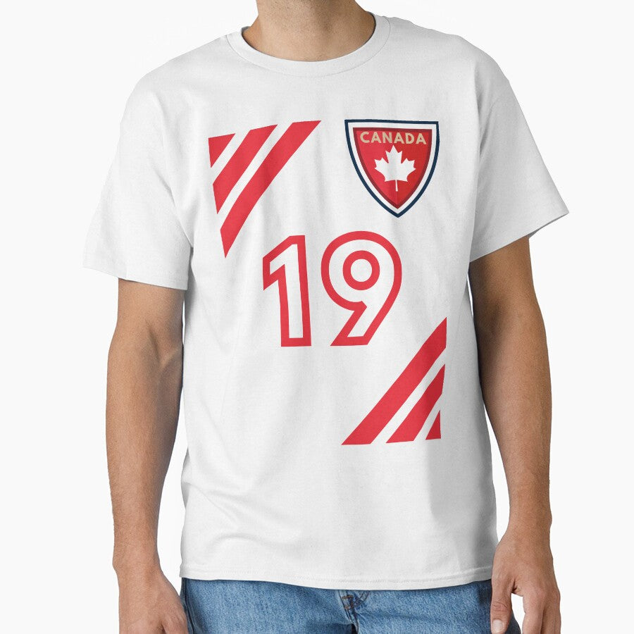 Canada Team Jersey-Retro Style-Canada Soccer Team-Alphonso Davies-Canada Soccer -2022-CANMNT-CANWNT by SighFly52