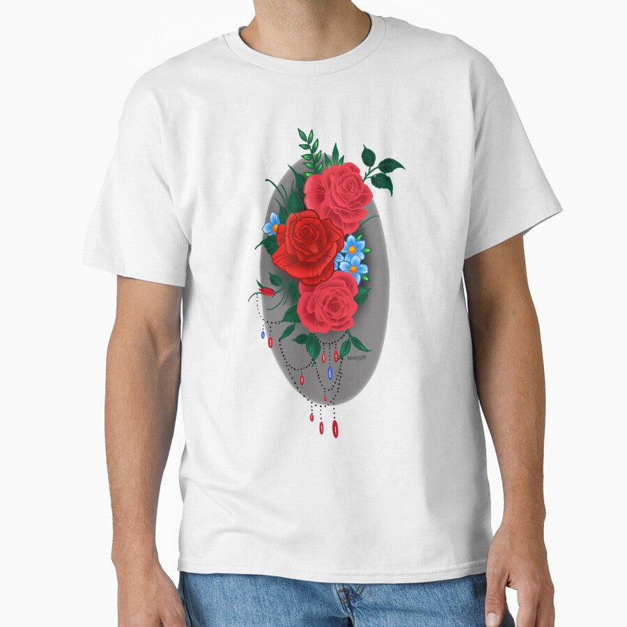 Classic Roses by MetroInk T-Shirts, Hoodie, Sweatshirt | BlankRebels.com (Image 1)