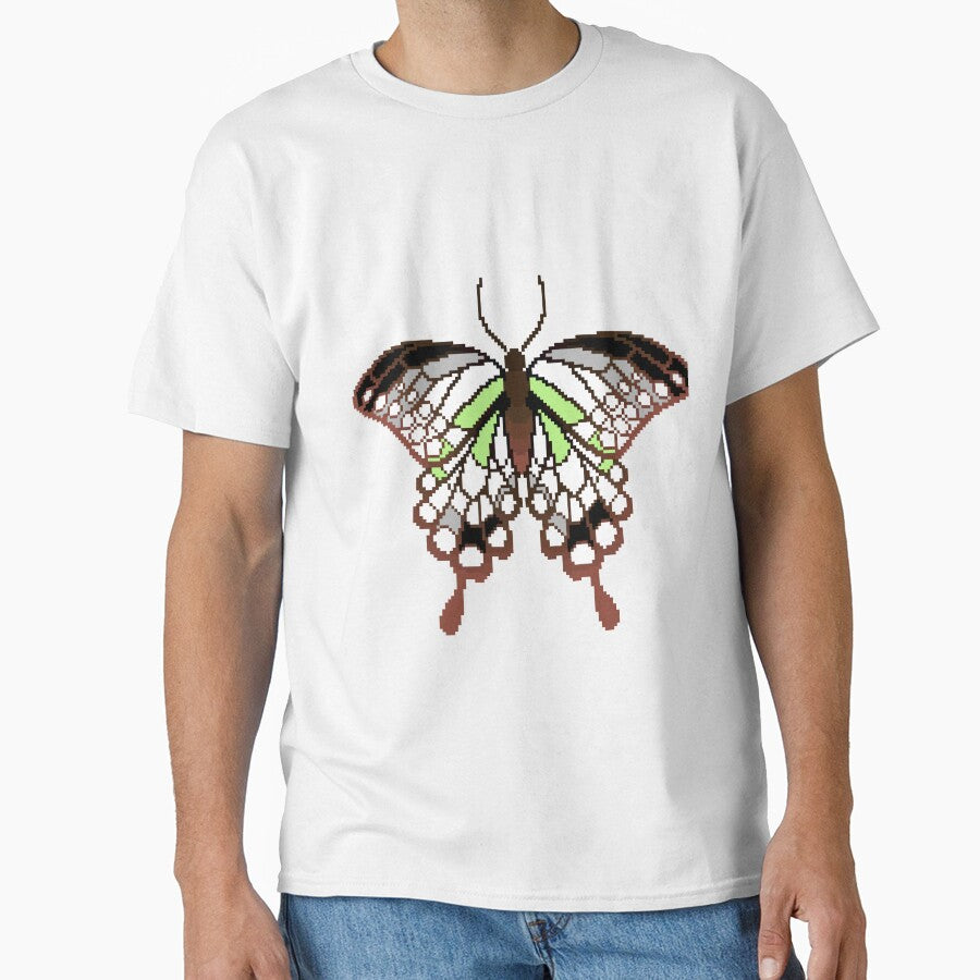 Agender Pride Butterfly by MetallicWings15 T-Shirts, Hoodie, Sweatshirt | BlankRebels.com (Image 1)
