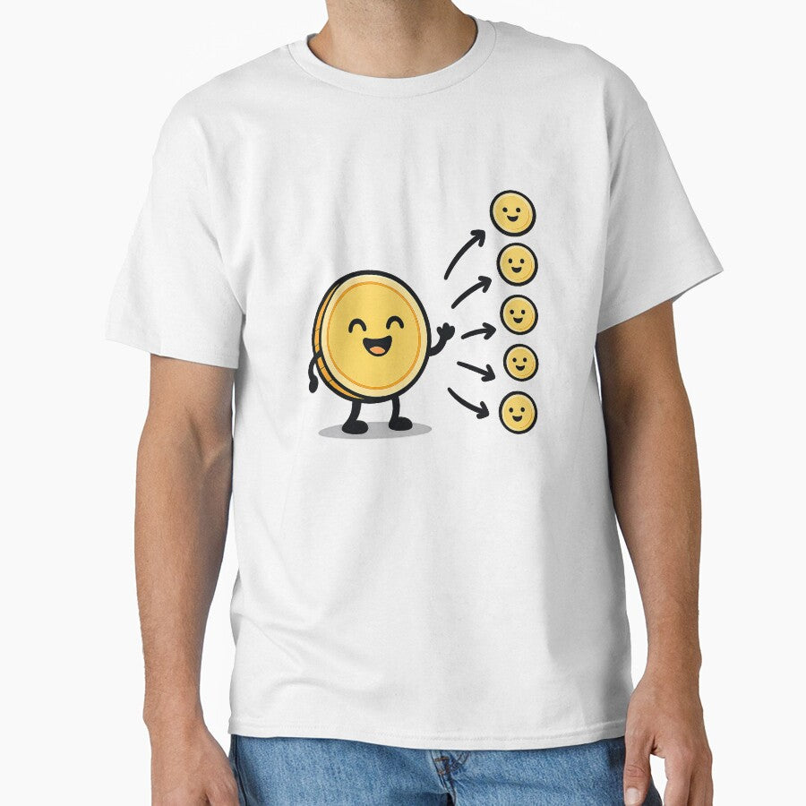 Compound Interest Cartoon Sticker – Investor’s Pop Lab by JaaGo PopLab T-Shirts, Hoodie, Sweatshirt (Image 1)