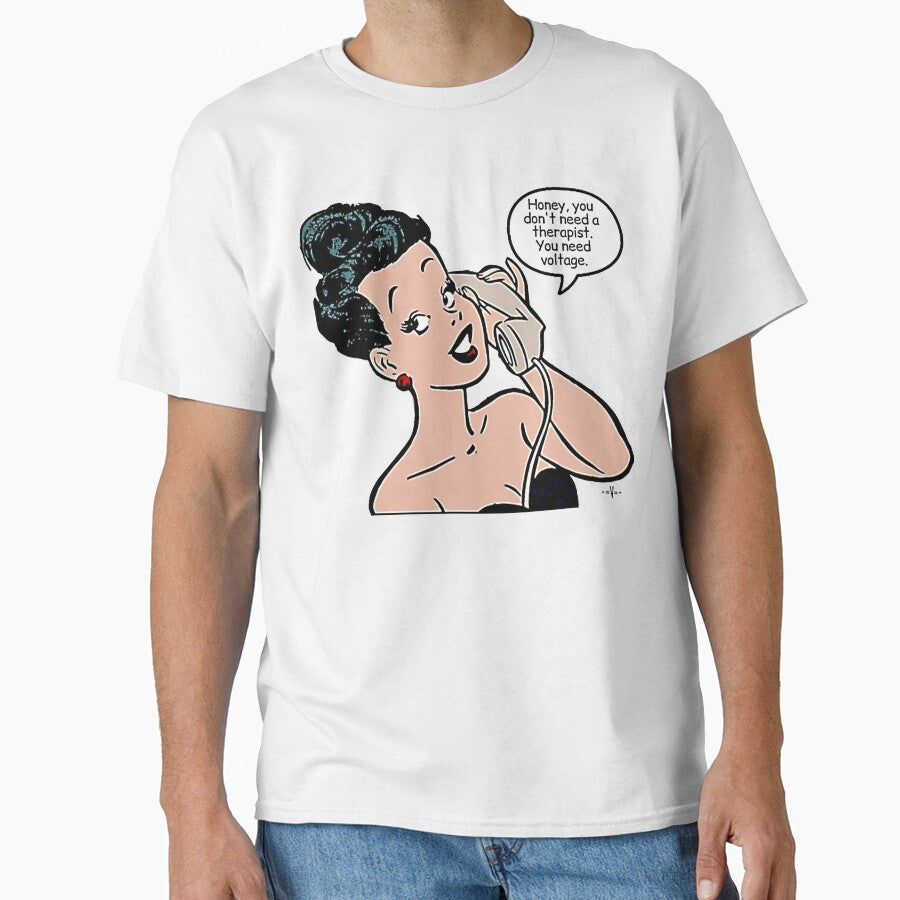 Therapy Humor by DETOURFROMCRAZY T-Shirts, Hoodie, Sweatshirt | BlankRebels.com (Image 1)