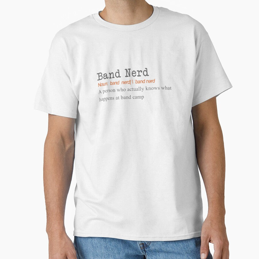 Funny Band Nerd Definition Gift Design on white by LGamble12345 T-Shirts, Hoodie, Sweatshirt | BlankRebels.com (Image 1)