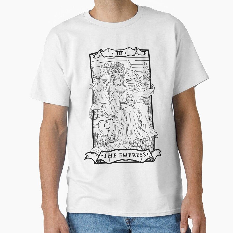 Tarot Card The Empress by Fabian Manser T-Shirts, Hoodie, Sweatshirt | BlankRebels.com (Image 1)
