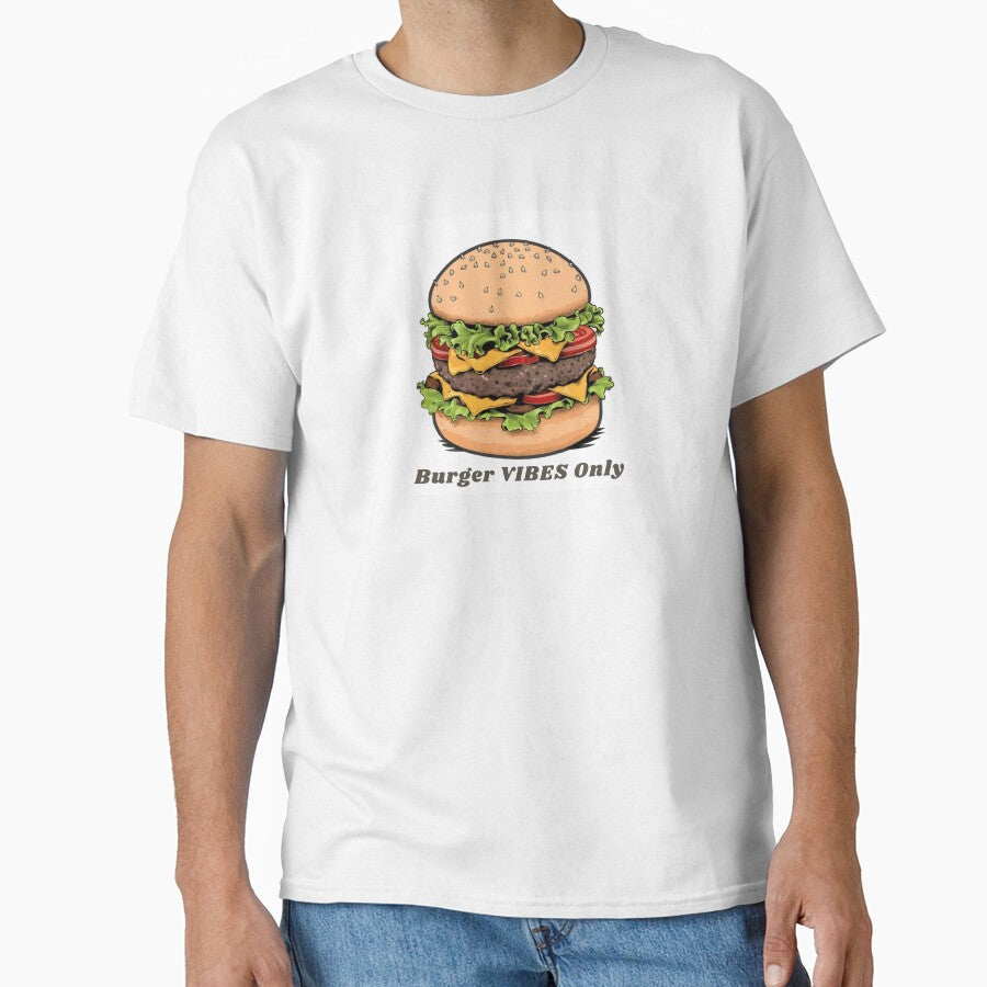 Burger Vibes Only by WhimsyBoutique T-Shirts, Hoodie, Sweatshirt | BlankRebels.com (Image 1)