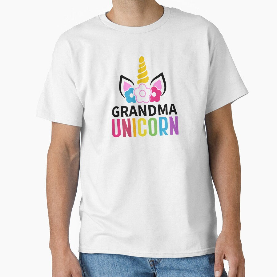 Grandma Unicorn by HiGifts T-Shirts, Hoodie, Sweatshirt | BlankRebels.com (Image 1)