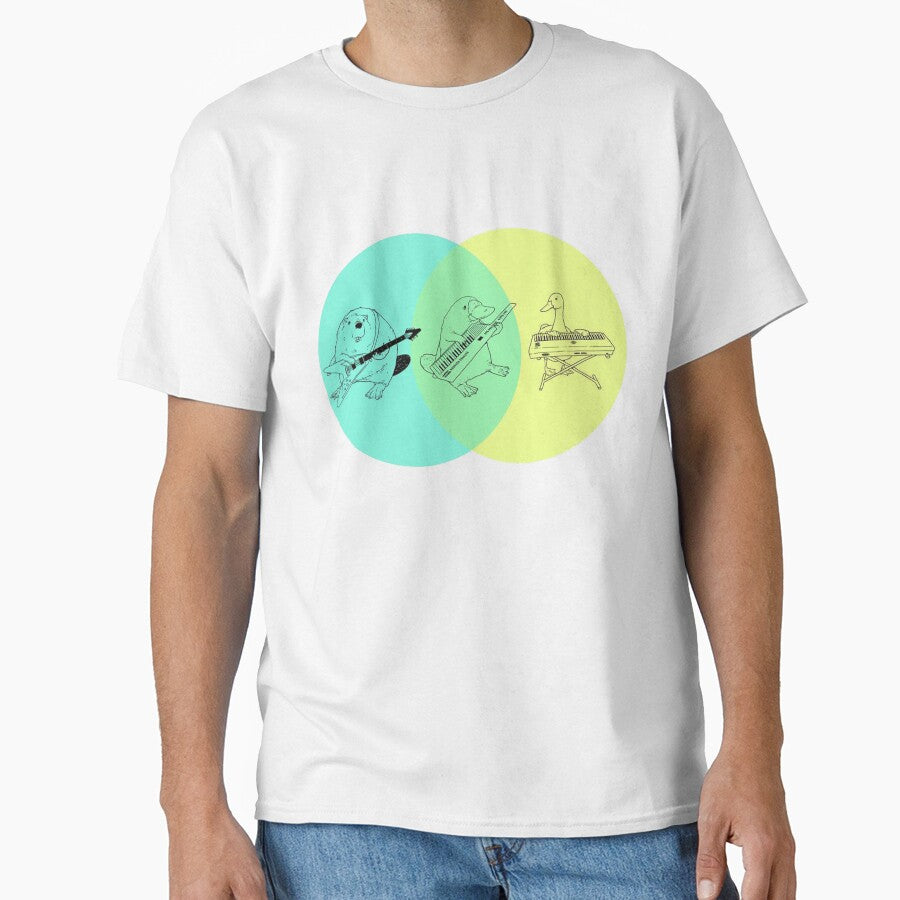 Keytar Platypus Venn Diagram by GuyBlank T-Shirts, Hoodie, Sweatshirt | BlankRebels.com (Image 1)