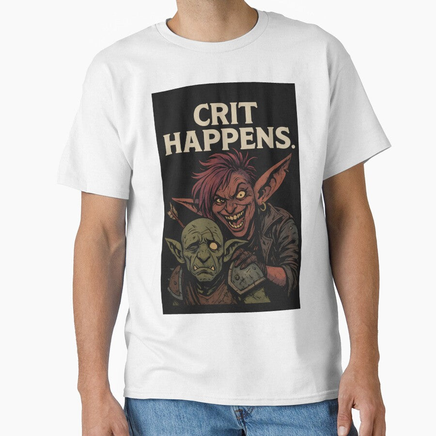 Crit Happens. by Dragon Space T-Shirts, Hoodie, Sweatshirt | BlankRebels.com (Image 1)