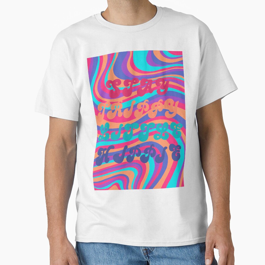 Stay Trippy Little Hippie by Krista Kok T-Shirts, Hoodie, Sweatshirt | BlankRebels.com (Image 1)