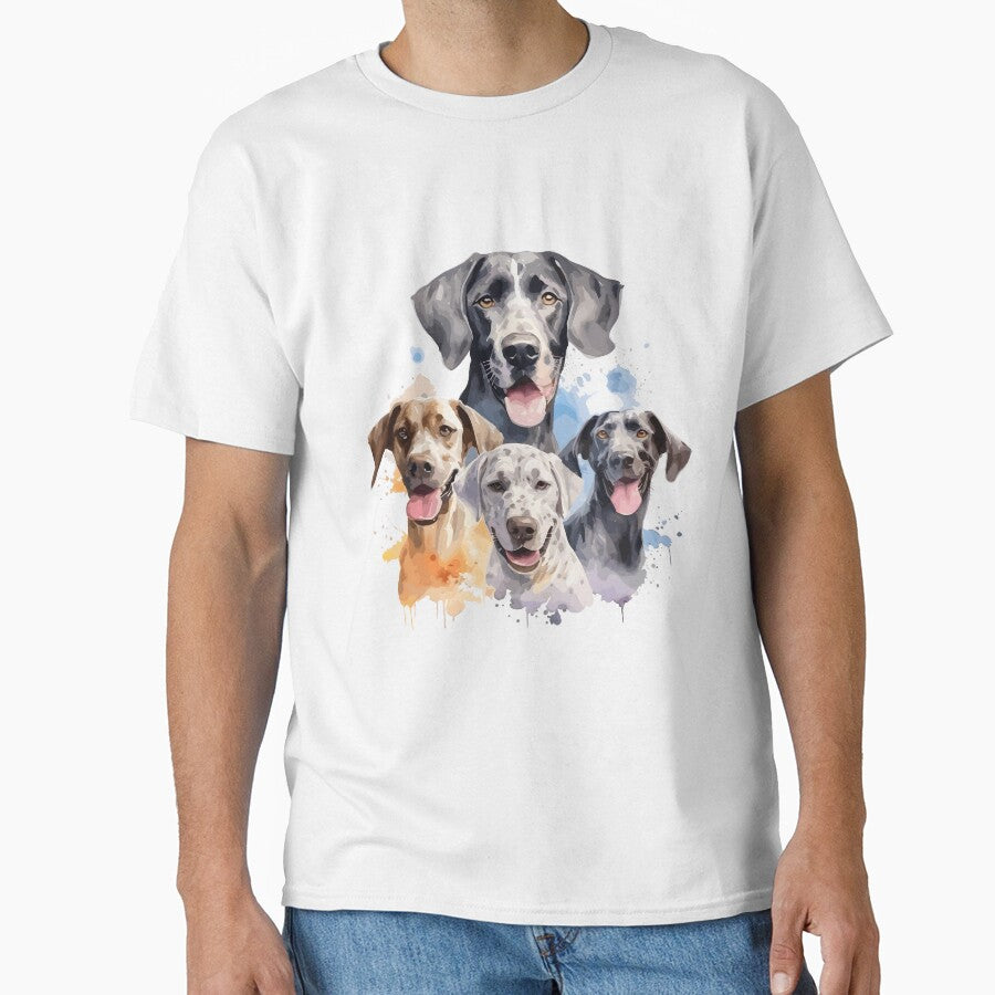 watercolor funny dog pack by R-RHAPSODY T-Shirts, Hoodie, Sweatshirt | BlankRebels.com (Image 1)