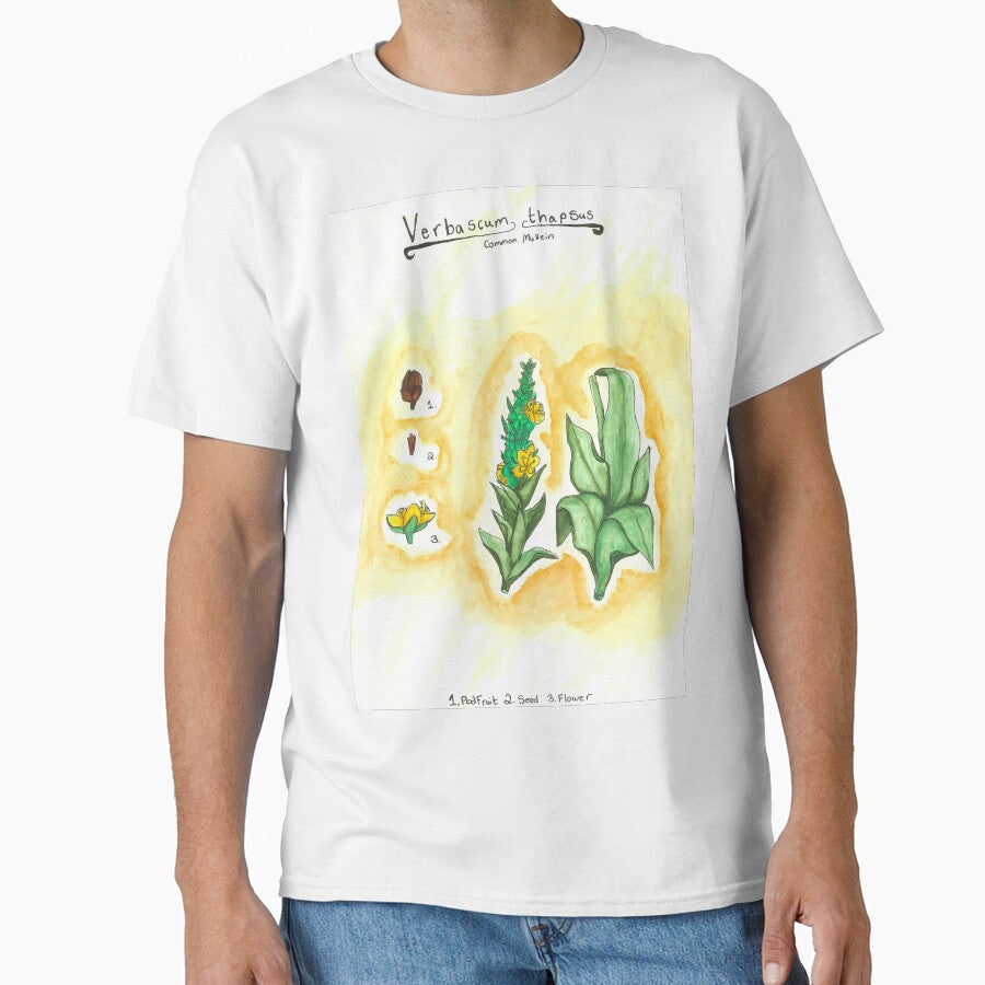 Verbascum Thapsus (Common Mullein) by fhandsmcmike T-Shirts, Hoodie, Sweatshirt | BlankRebels.com (Image 1)
