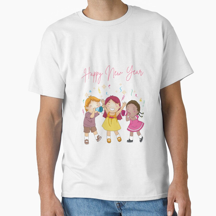 Children Happy New Year celebrate party by creatediscount T-Shirts, Hoodie, Sweatshirt | BlankRebels.com (Image 1)