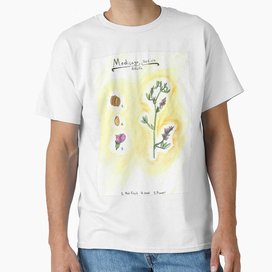 Medicago sativa (Alfalfa) by fhandsmcmike T-Shirts, Hoodie, Sweatshirt | BlankRebels.com (Image 1)