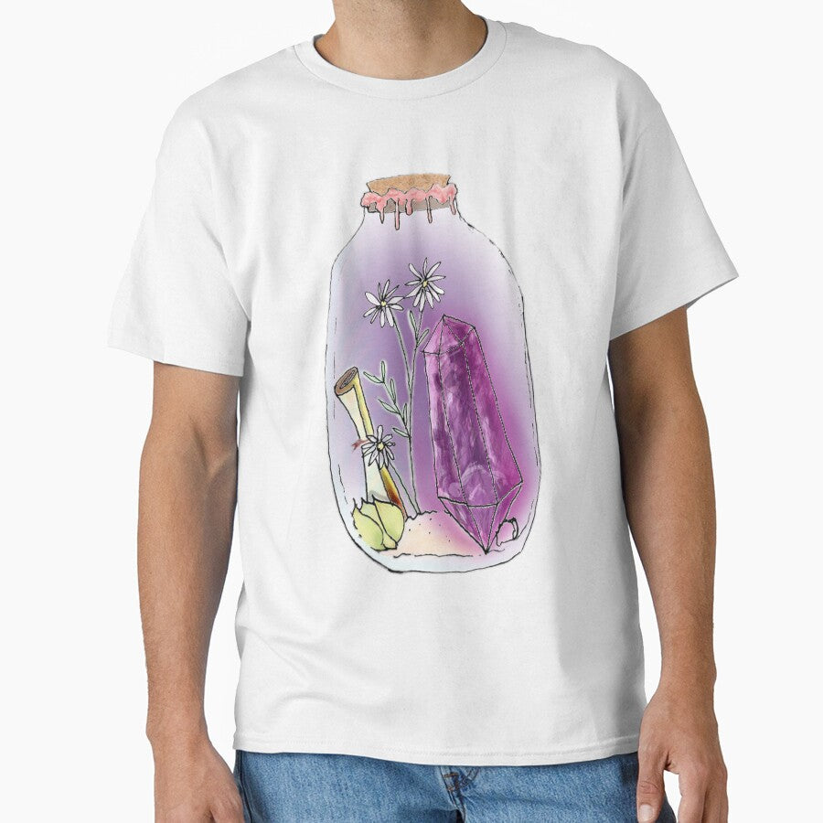 Healing Spell Jar 02 (Color) by Moon Stoned T-Shirts, Hoodie, Sweatshirt | BlankRebels.com (Image 1)