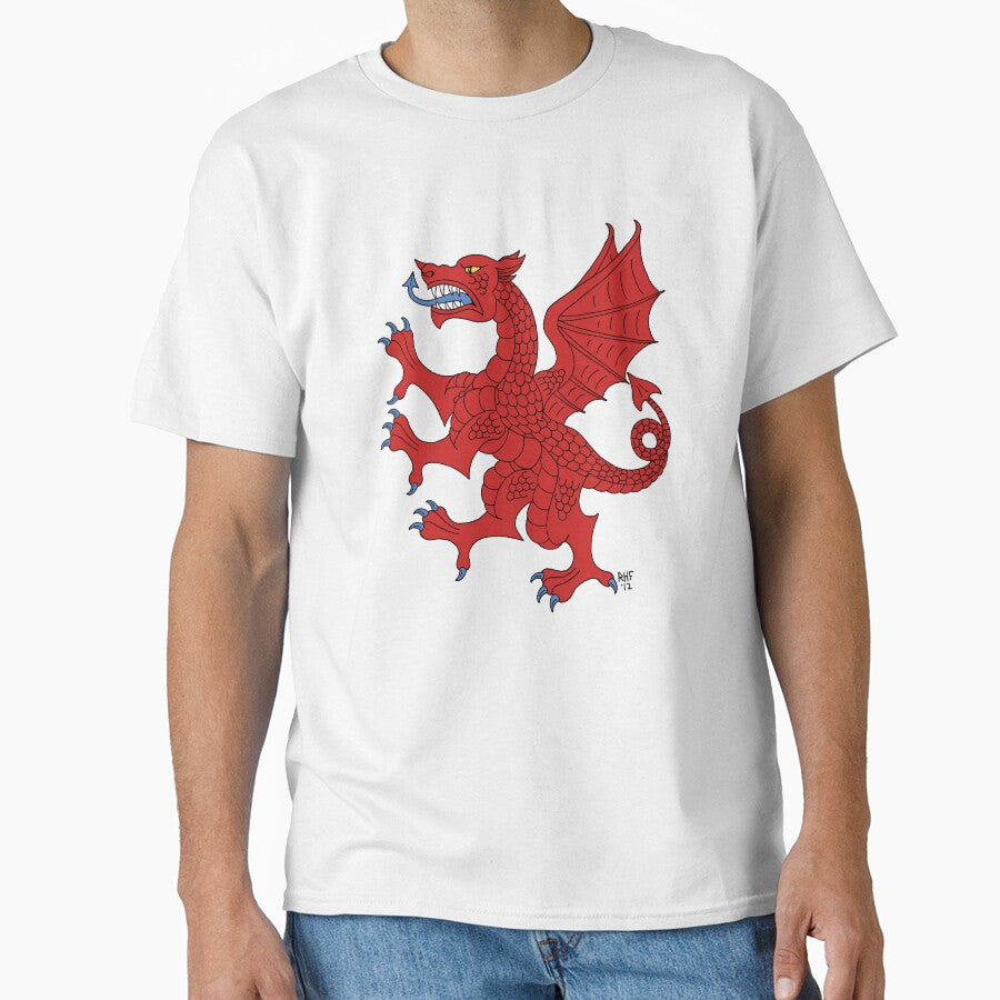 Red Dragon by Azure Lion Productions T-Shirts, Hoodie, Sweatshirt | BlankRebels.com (Image 1)