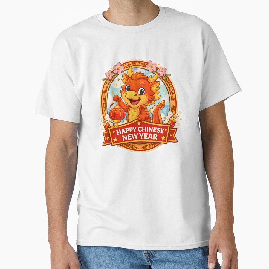 Happy Chinese New Year Logo – Lunar New Year Celebration Design by ParfaitPrints T-Shirts, Hoodie, Sweatshirt (Image 1)