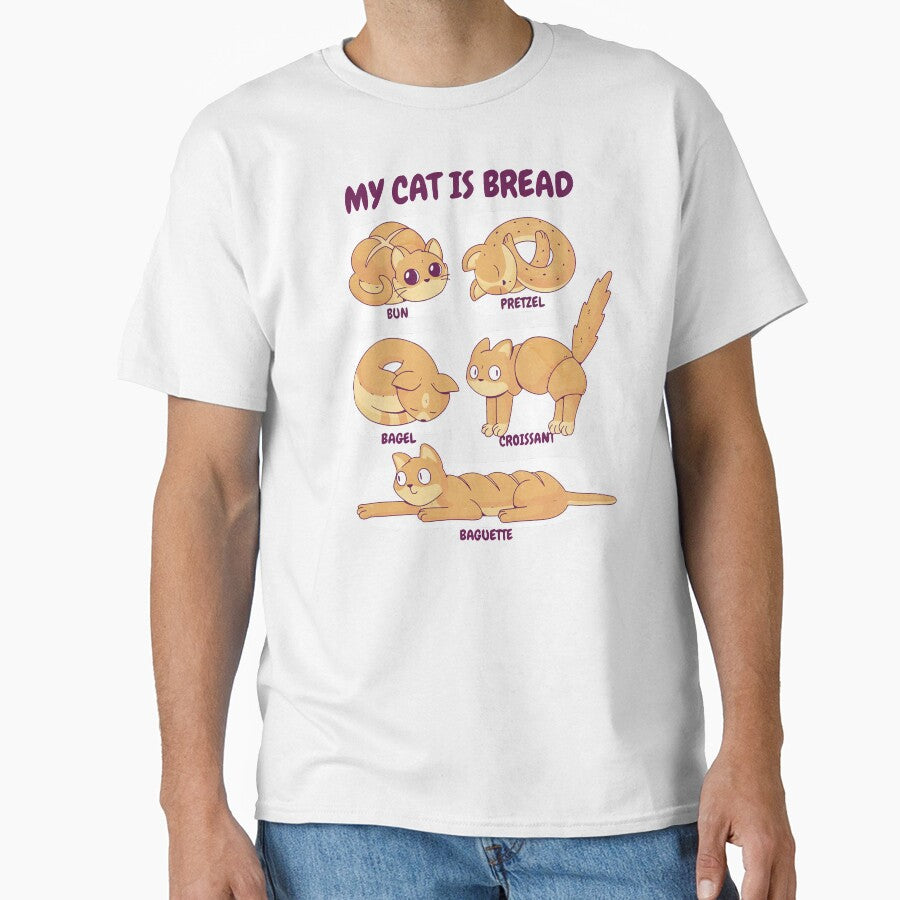 MY CAT IS BREAD by Yinny Design T-Shirts, Hoodie, Sweatshirt | BlankRebels.com (Image 1)