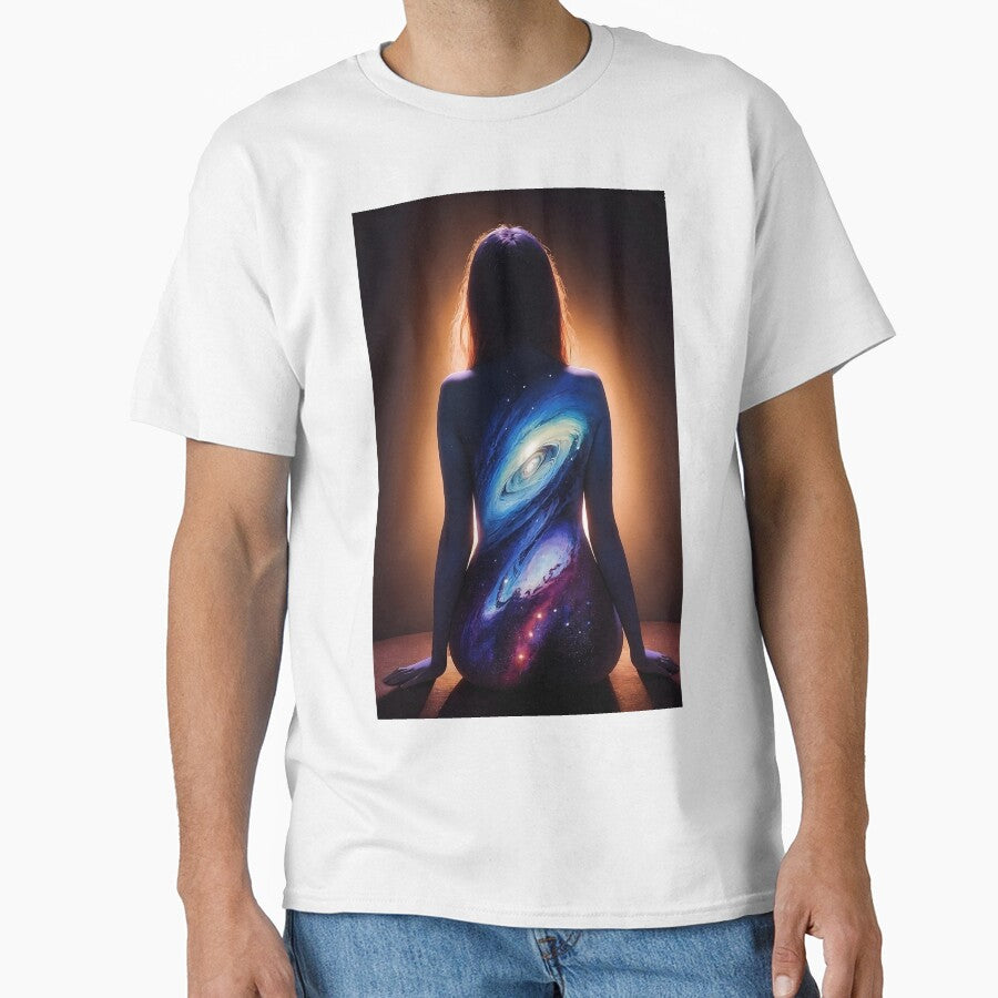 Galaxy girl by Amélia Gaspary T-Shirts, Hoodie, Sweatshirt | BlankRebels.com (Image 1)