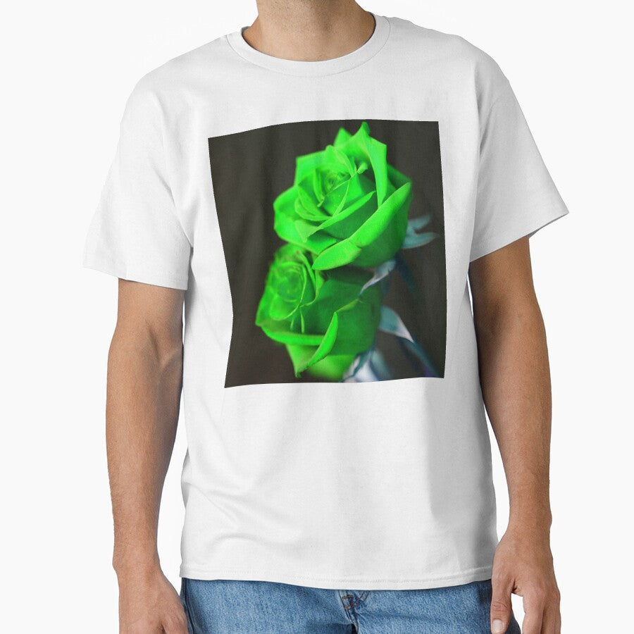 St. Patrick's Day Shamrock-Green Roses Art Photo by DEC02 T-Shirts, Hoodie, Sweatshirt | BlankRebels.com (Image 1)