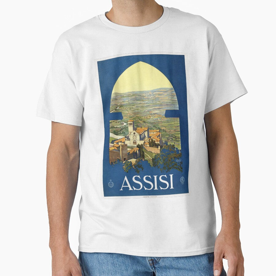 Visit Assisi Vintage T-Shirts, Hoodie, Sweatshirt