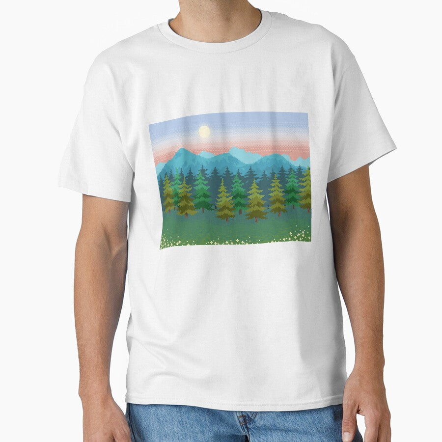 Forests and Mountains by MetallicWings15 T-Shirts, Hoodie, Sweatshirt | BlankRebels.com (Image 1)