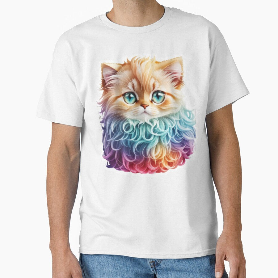 Cute Kawaii Cute Persian Cat 011 by Alexis Art Collection T-Shirts, Hoodie, Sweatshirt | BlankRebels.com (Image 1)