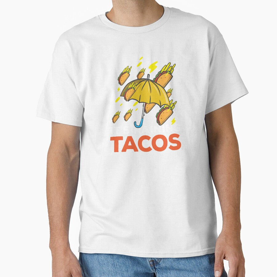 Love Tacos Its Raining Tacos Birthday Gift Idea by haselshirt