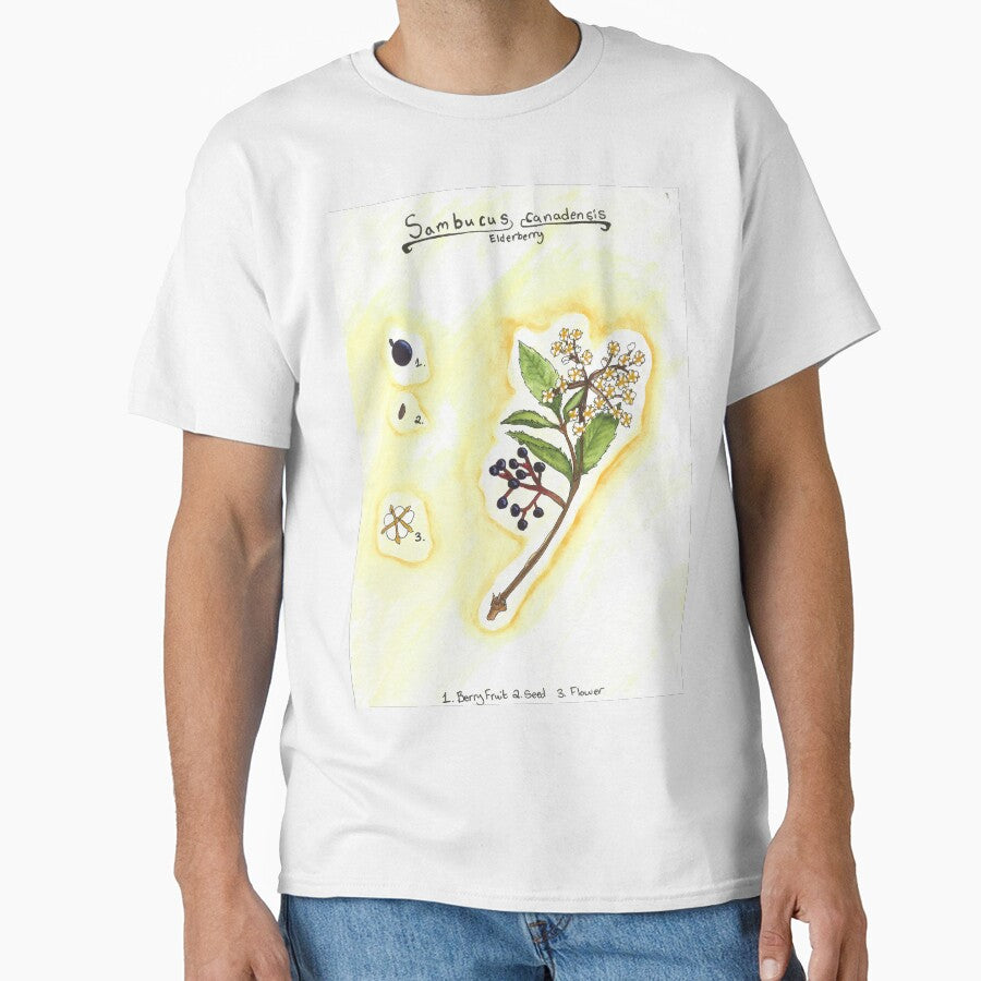 Sambucus canadensis (Elderberry) by fhandsmcmike T-Shirts, Hoodie, Sweatshirt | BlankRebels.com (Image 1)