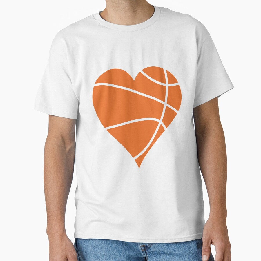 Basketball Heart by PepaAnaRB T-Shirts, Hoodie, Sweatshirt | BlankRebels.com (Image 1)