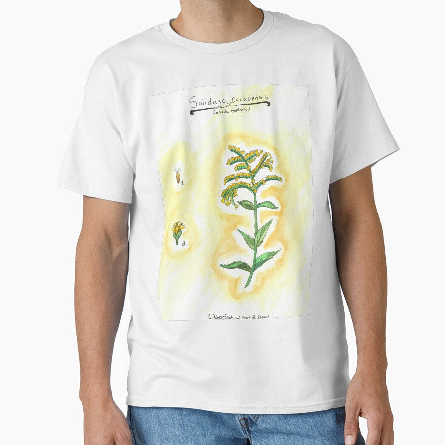 Solidago canadensis (Canada Goldenrod) by fhandsmcmike T-Shirts, Hoodie, Sweatshirt | BlankRebels.com (Image 1)