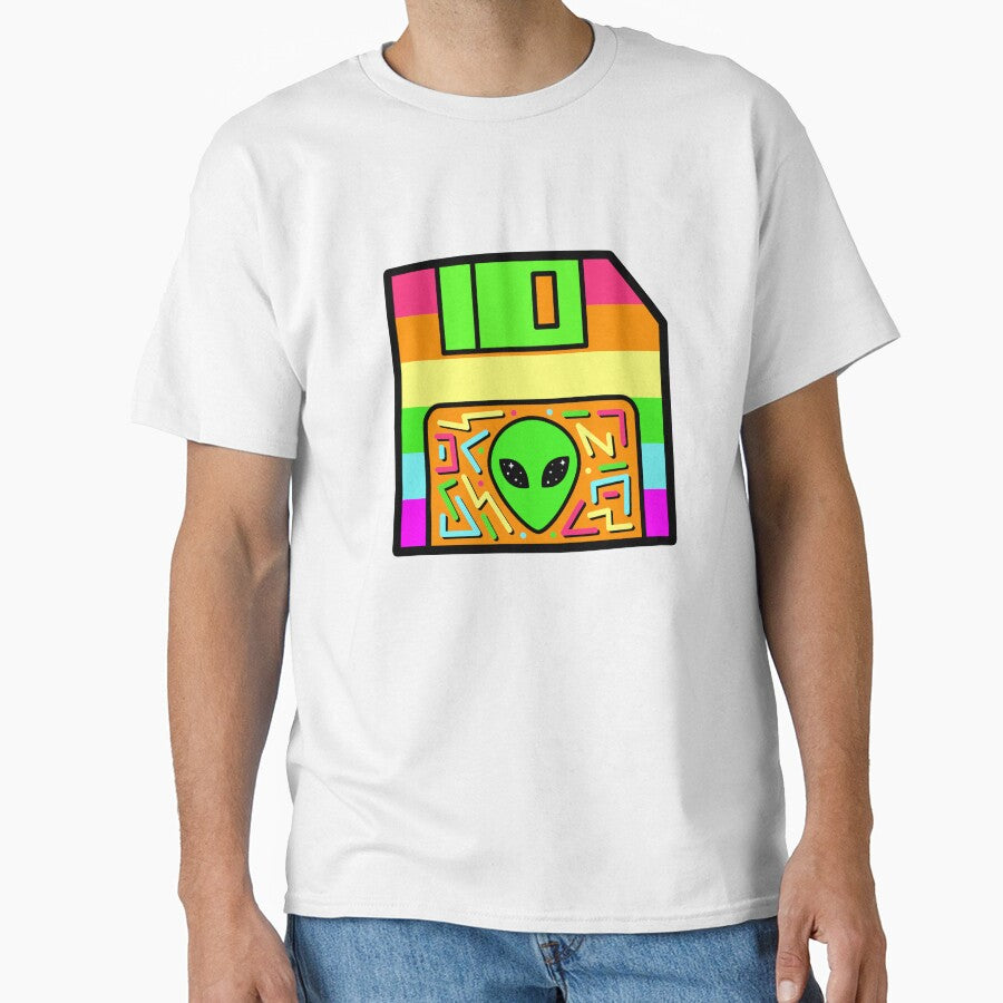 Alien Malware Floppy Disk T-Shirts, Hoodie, Sweatshirt