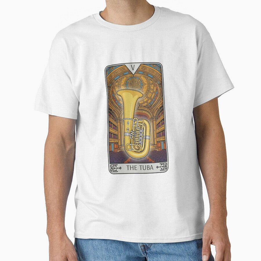 Tuba Tarot Card by katefo T-Shirts, Hoodie, Sweatshirt | BlankRebels.com (Image 1)