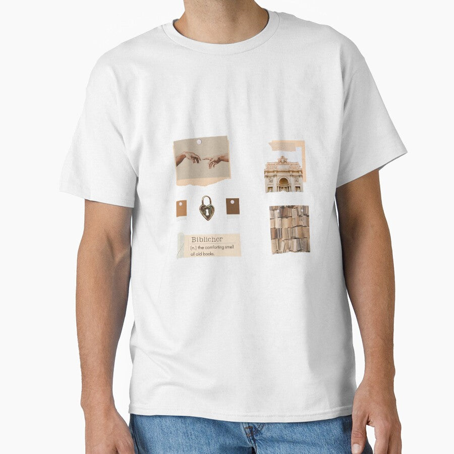 Biblichor- Light Academia by ninacollages T-Shirts, Hoodie, Sweatshirt | BlankRebels.com (Image 1)