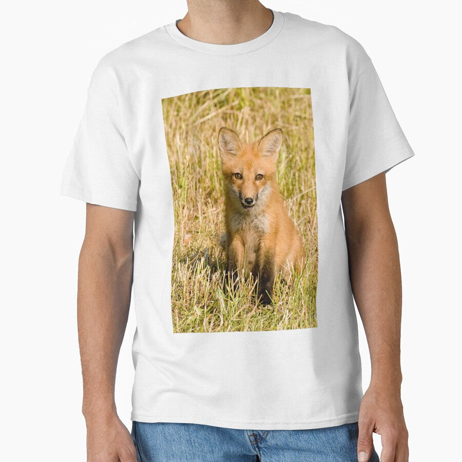 Watcha lookin at!!  Red fox kit - Ottawa, Ontario by Tracey  Dryka T-Shirts, Hoodie, Sweatshirt | BlankRebels.com (Image 1)
