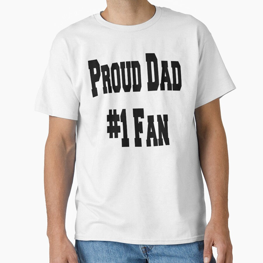 Proud Dad, #1 Fan daddys player by Urszula Żydek