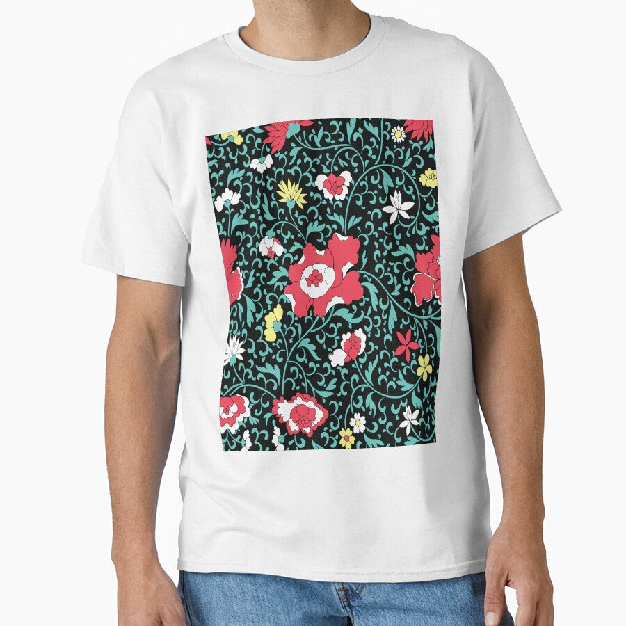 VINTAGE FLORAL2 Pop Art by Bruce ALMIGHTY Baker T-Shirts, Hoodie, Sweatshirt | BlankRebels.com (Image 1)