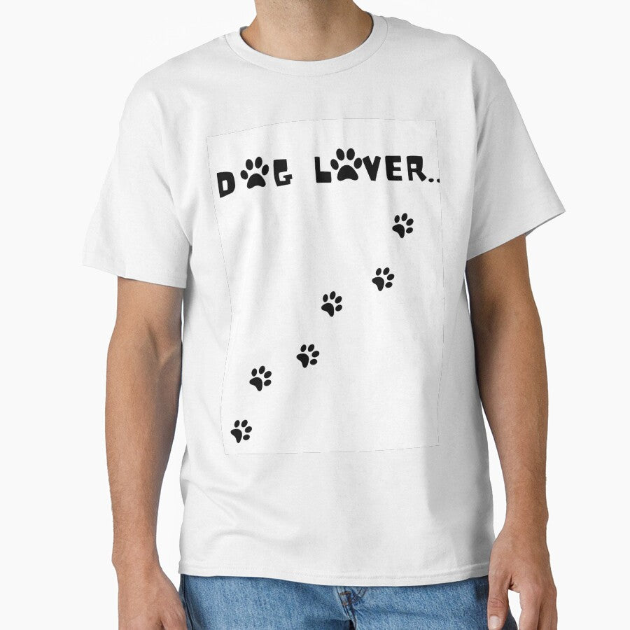Dog Lover TShirt - Paw Print Dog T-Shirt by RudeCotton Hoodie, Sweatshirt | BlankRebels.com (Image 1)
