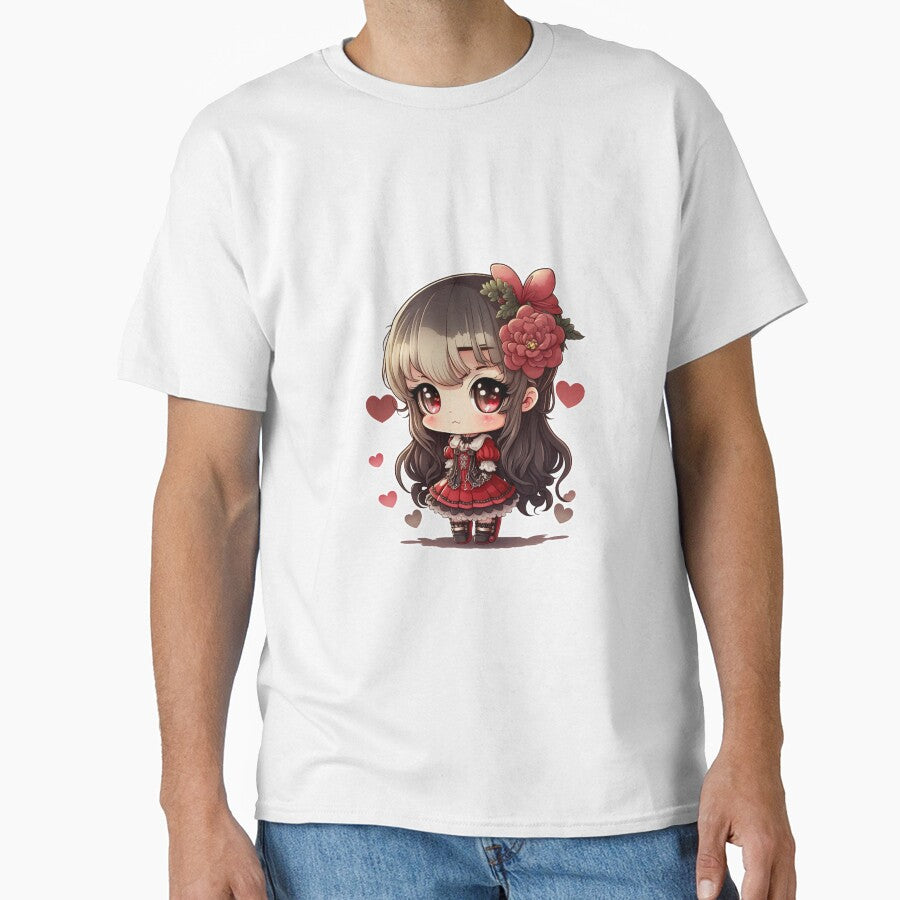 Valentine's Day Gifts, Love Gifts, Be Mine, Be my Valentine, Valentine Chibi, Valentine for Teens, Valentine be... (Image 1)