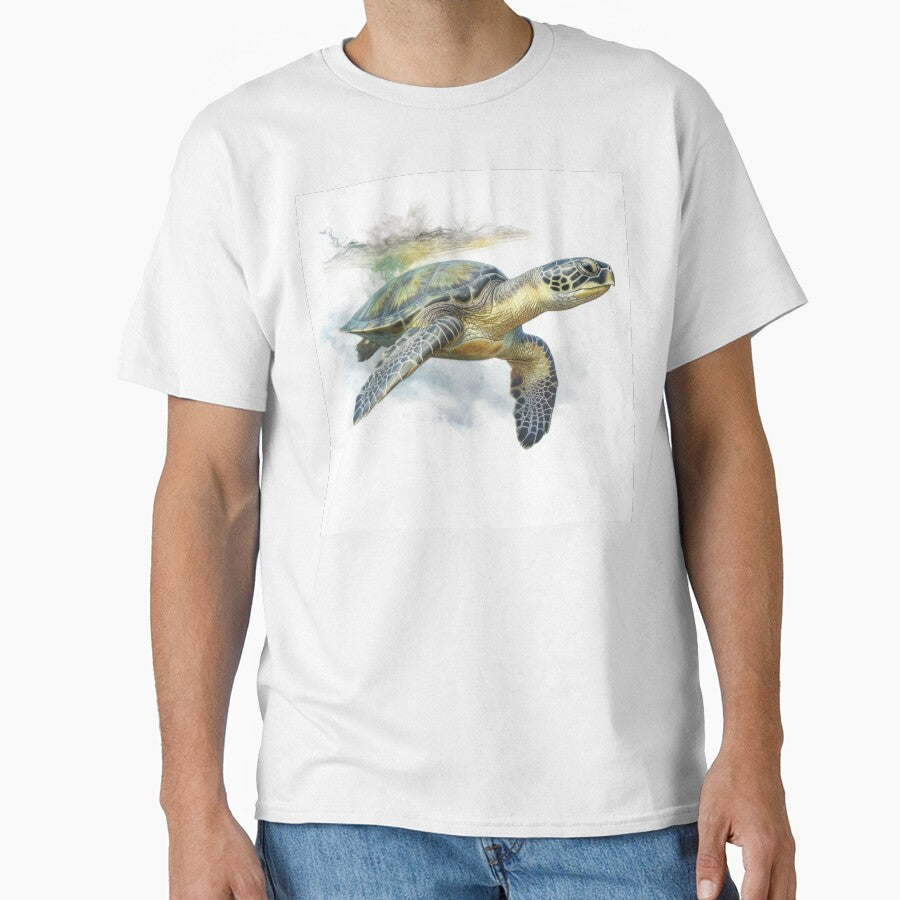 Hawksbill Turtle by Okinawa by Design T-Shirts, Hoodie, Sweatshirt | BlankRebels.com (Image 1)