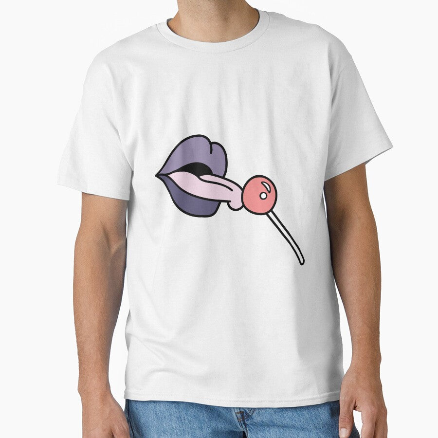Lips and a Lollipop by artofmelimel T-Shirts, Hoodie, Sweatshirt | BlankRebels.com (Image 1)