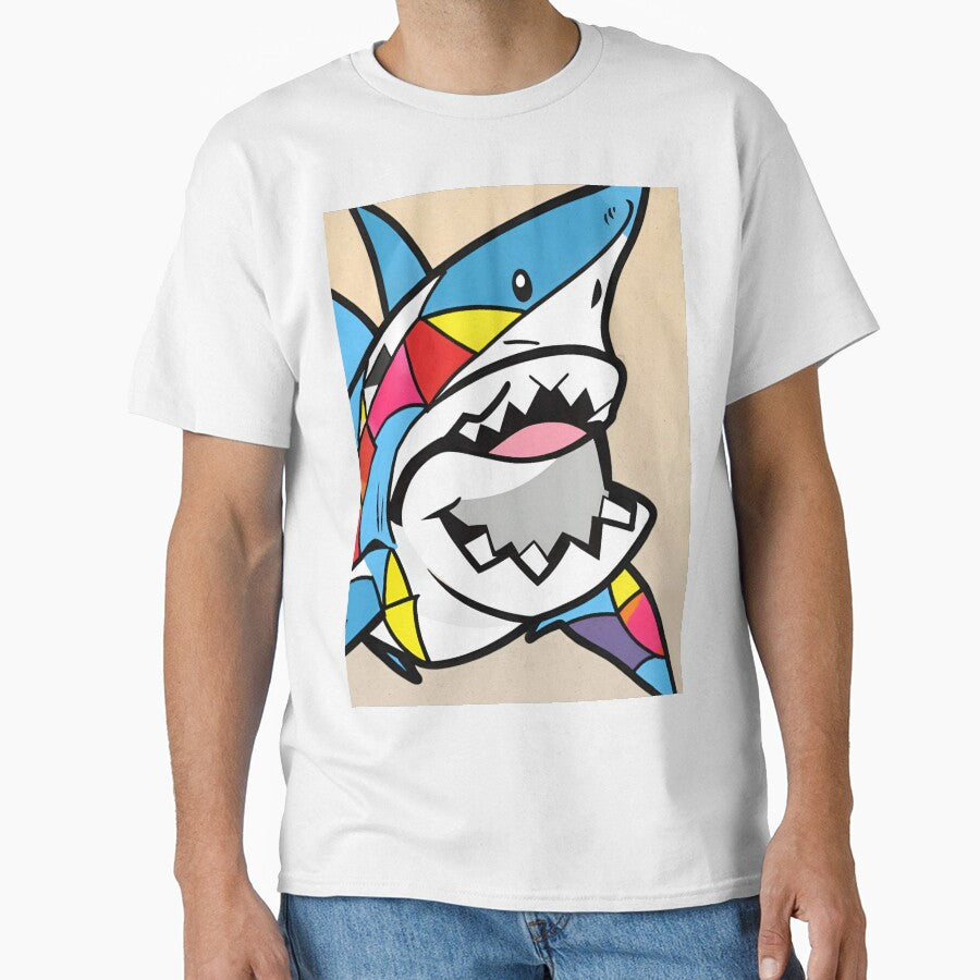 Britto Inspired Shark by Marccohon