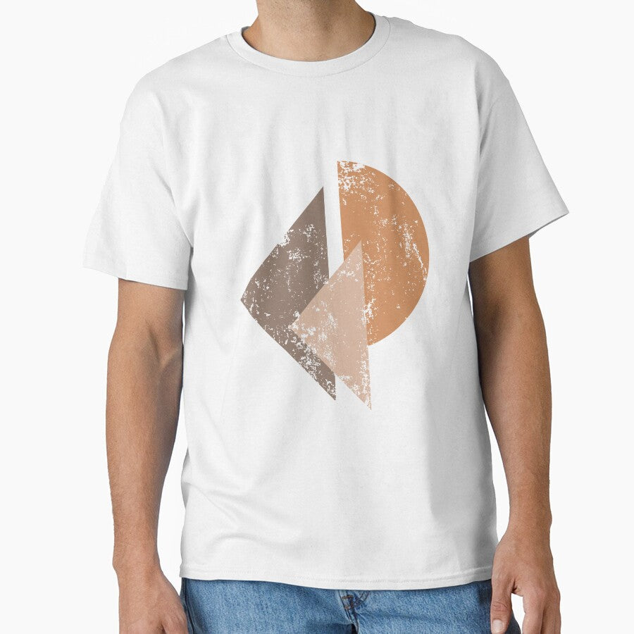 Geometric Boho Art Prints in Earthy Tones by BesideStyles