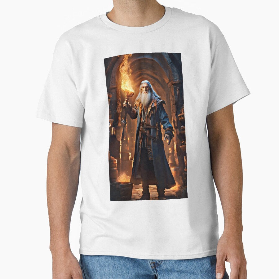 "Wizard of the Ages by MYTHIC PEEL STICKERS T-Shirts, Hoodie, Sweatshirt | BlankRebels.com (Image 1)