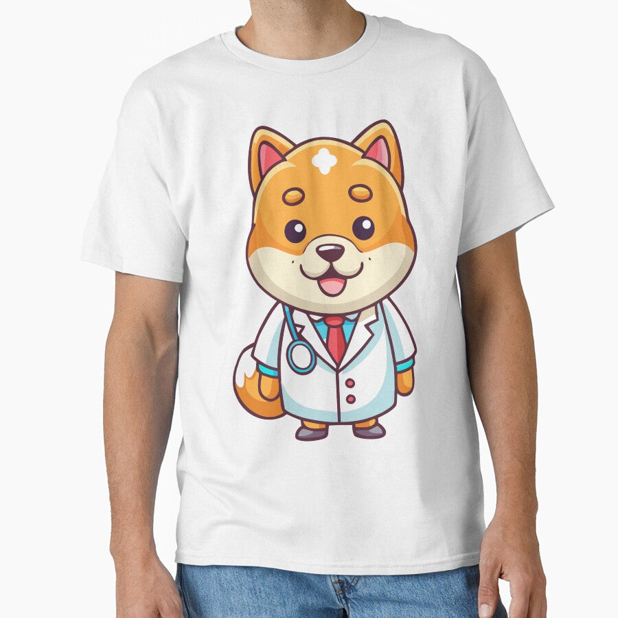Cat Doctor in White Coat Art by Great Sun T-Shirts, Hoodie, Sweatshirt | BlankRebels.com (Image 1)