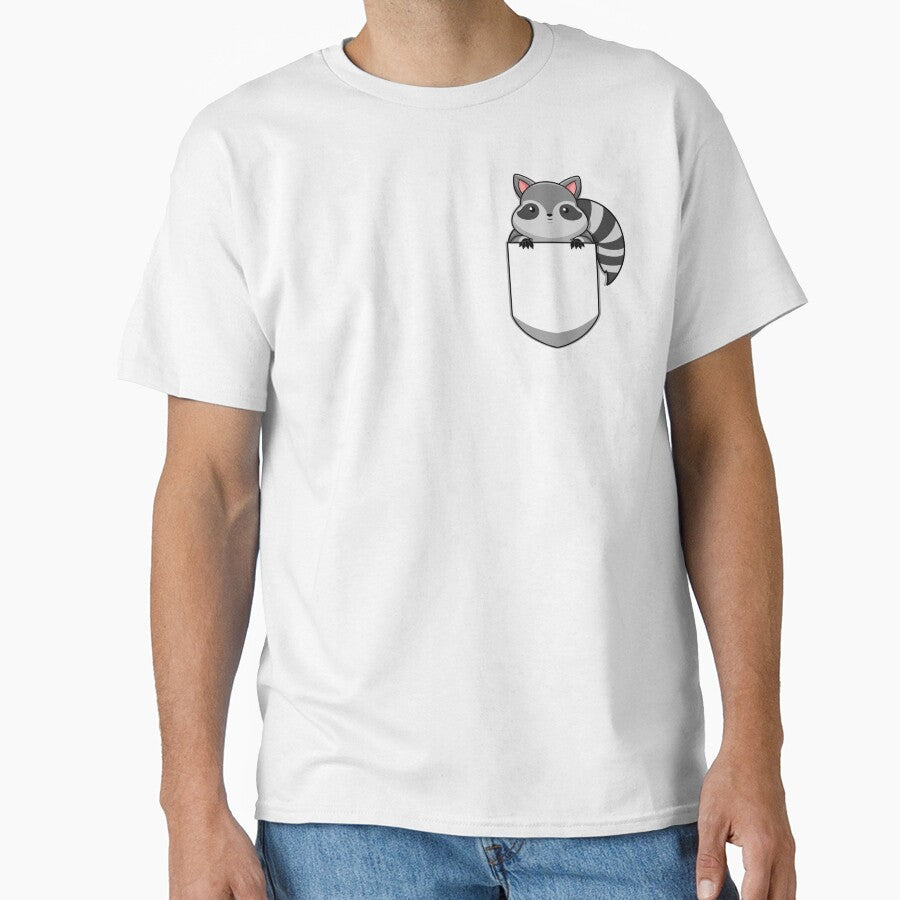 Pocket Raccoon by AtheistBishop T-Shirts, Hoodie, Sweatshirt | BlankRebels.com (Image 1)