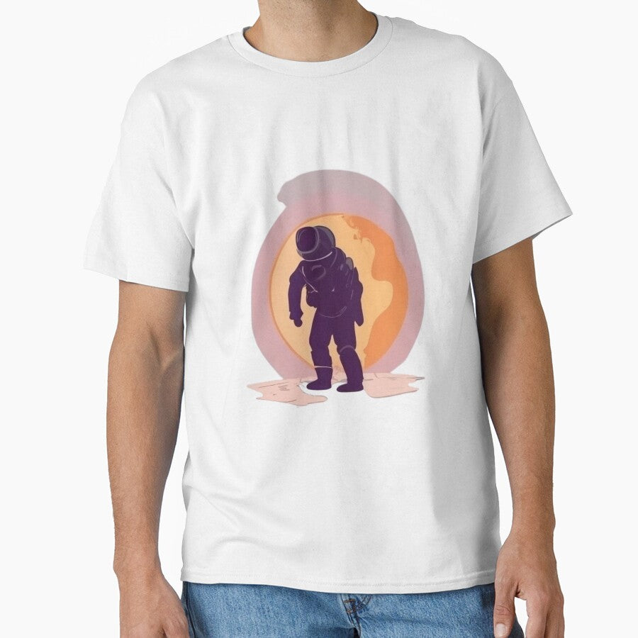 Astronaut Exploring Space/Journey Beyond Earth by Hubert  GrafikaExpressArtistry T-Shirts, Hoodie, Sweatshirt (Image 1)